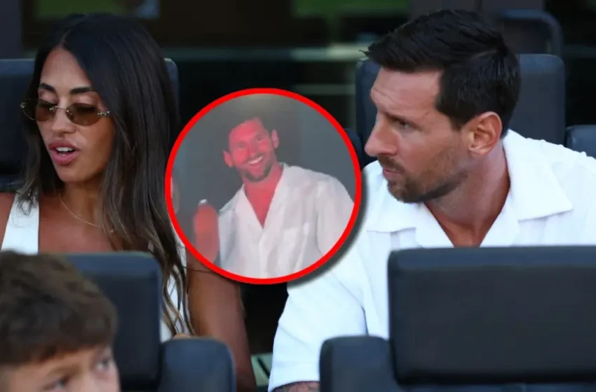Video: cámaras en concierto de Coldplay captaron a otra pareja; era Messi