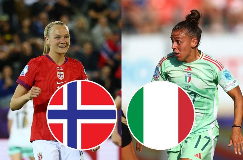 Noruega – Italia en directo | Cuartos de final de Eurocopa femenina hoy en vivo