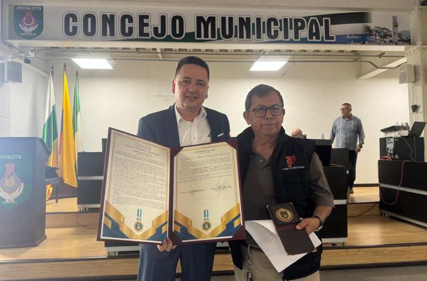 Concejo de Pitalito rinde homenaje al artista laboyano Geovany Rojas Mosquera