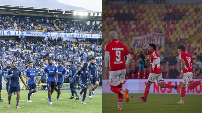  Millonarios y Santa Fe, por la primera victoria en la liga en la cuarta fecha: así jugarán